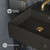Swiss Madison SM-WS319MB Claire 15" Ceramic Wall Mount Sink in Matte Black