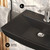 Swiss Madison SM-WS317MB Sublime 18" Ceramic Wall Hung Sink - Matte Black