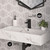 Swiss Madison SM-WS318W1 Claire 22" Rectangle Wall-Mount Bathroom Sink in White Marble