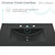 Swiss Madison SM-VT230-3MB 30" Vanity Top Bathroom Sink With 3 Holes - Matte Black