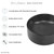 Swiss Madison SM-VS301MB Beau 16.5" Round Vessel Bathroom Sink in Matte Black