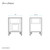 Swiss Madison SM-BV83MB-C Ivy 24 Freestanding Bathroom Vanity - Cabinet Only
