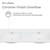 Swiss Madison SM-VT349-3 48" 3-Hole Widespread Double Sink Vanity Sink Top in Glossy White