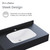Swiss Madison SM-WS260BM Avancer 36'' Wall Mount Sink - Black Marquina