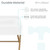 Swiss Madison SM-CS723BG-3 Carre 36" Console Sink White Sink Brushed Gold Legs with 8" Widespread Holes