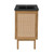 Swiss Madison SM-BV661MB Classe 18 in. Oak Bathroom Vanity With Black Ceramic Sink Top