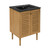 Swiss Madison SM-BV373-3MB Bron 24" Freestanding Bathroom Vanity in Golden Oak with Black 3-Hole Centerset Sink Top