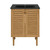 Swiss Madison SM-BV373MB Bron 24" Freestanding Bathroom Vanity - Golden Oak with Black Sink Top