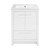 Swiss Madison SM-BV730W-3 Virage 24 in. White Bathroom Vanity With White, 3-Hole Ceramic Sink Top