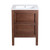 Swiss Madison SM-BV371WN-3 Nadar 24" Brown Walnut Bathroom Vanity With White, 3-Hole Ceramic Sink Top Swiss Madison SM-BV371WN-3 Nadar 24" Brown Walnut Bathroom Vanity With White, 3-Hole Ceramic Sink Top