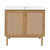 Swiss Madison SM-BV663-3 Classe 36 in. Brown Bathroom Vanity With White, 3-Hole Ceramic Sink Top