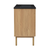 Swiss Madison SM-BV664MB Classe 30" Brown Oak Bathroom Vanity With Black Ceramic Sink Top