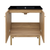 Swiss Madison SM-BV664MB Classe 30" Brown Oak Bathroom Vanity With Black Ceramic Sink Top