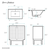 Swiss Madison SM-BV664MB Classe 30" Brown Oak Bathroom Vanity With Black Ceramic Sink Top