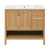 Swiss Madison SM-BV241-3 Château 36" Freestanding Bathroom Vanity - Golden Oak with 3-Hole Widespread Sink Top