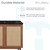 Swiss Madison SM-BV663WN-3MB Classe 36" Brown Oak Bathroom Vanity With Black, 3-Hole Ceramic Sink Top
