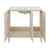 Swiss Madison SM-BV471W-3 Cascade 36" White Oak Bathroom Vanity With White, 3-Hole Ceramic Sink Top