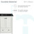 Swiss Madison SM-BV412MB Cannes 24 in. White Bathroom Vanity With Black Ceramic Sink Top
