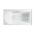 Swiss Madison SM-AB0201GW Concorde 60" x 30" Right-Hand Drain Alcove Bathtub with Apron and Armrest