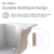 Swiss Madison SM-DB0513GW Voltaire 48" x 30" Reversible Drain Drop-In Bathtub