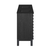 Swiss Madison SM-BV557BD-3MB Cascade 48" Black Oak, Double Sink Bathroom Vanity With Black, 3-Hole Ceramic Sink Top
