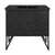 Swiss Madison SM-BV261B-3MB Annecy 36" Phantom Black Bathroom Vanity With Black, 3-Hole Ceramic Sink Top