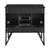 Swiss Madison SM-BV261B-3MB Annecy 36" Phantom Black Bathroom Vanity With Black, 3-Hole Ceramic Sink Top