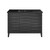 Swiss Madison SM-BV557B-3MB Cascade 48 in. Black Oak Bathroom Vanity With Black, 3-Hole Ceramic Sink Top