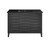 Swiss Madison SM-BV557B-3MB Cascade 48 in. Black Oak Bathroom Vanity With Black, 3-Hole Ceramic Sink Top