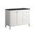 Swiss Madison SM-BV414MB Cannes 48" White Bathroom Vanity With Black Ceramic Sink Top