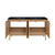 Swiss Madison SM-BV666DMB Classe 60" Brown Oak, Double Sink Bathroom Vanity With Black Artificial Stone Sink Top