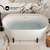 Swiss Madison SM-FB1002MB Monaco 59" Freestanding Bathtub with Matte Black Stand