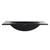 Fine Fixtures Black 24" x 19" Serenity Vanity Sink With Integrated Countertop - VG2418BL