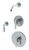 Symmons Shower and Handshower Faucet Trim - Chrome - 0100-3505-L/HD-L/HS-TRM