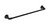 Symmons Elm 24" Towel Bar, Matte Black - 553TB24MB