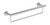 Symmons 18" Towel Bar, ADA, Chrome - 353GBTB-18