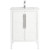 Fine Fixtures Leafside Vanity Cabinet 24" Wide - Matte White - LS24WH