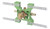 Symmons Temptrol Pressure Balancing Tub & Shower Rough Valve Body With Test Cap - 162P3BRBODY