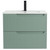 Fine Fixtures Citiscape Wall Hung Vanity Cabinet With Sink 24" Wide, Mint Green- CT24MG