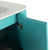 Fine Fixtures Caskvalley  30 Inch Wall Hung Vanity Cabinet With Sink - Tiffany Blue - CV30TB