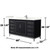 Wyndham Marlena 60 Inch Single Bathroom Vanity in Black, Giotto Quartz Countertop, Undermount Square Sink (1-Hole), Brushed Nickel Trim - WCH515160SBKGTUNSMXX Wyndham Marlena 60 Inch Single Bathroom Vanity in Black, Giotto Quartz Countertop, Undermount Square Sink (1-Hole), Brushed Nickel Trim - WCH515160SBKGTUNSMXX