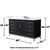 Wyndham Marlena 60 Inch Single Bathroom Vanity in Black, White Quartz Countertop, Undermount Square Sink (3-Hole), Brushed Nickel Trim - WCH515160SBKWQUS3MXX Wyndham Marlena 60 Inch Single Bathroom Vanity in Black, White Quartz Countertop, Undermount Square Sink (3-Hole), Brushed Nickel Trim - WCH515160SBKWQUS3MXX
