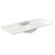 Wyndham Icon 60 Inch Single Bathroom Vanity in White, White Quartz Countertop, Undermount Square Sink (3-Hole), Brushed Nickel Trim, 58 Inch Mirror - WCF111160SWHWQUS3M58