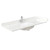 Wyndham Beckett 54 Inch Single Bathroom Vanity in Green, White Quartz Countertop, Undermount Square Sink (1-Hole), Brushed Nickel Trim - WCG242454SGEWQUNSMXX