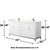 Wyndham Marlena 72 Inch Double Bathroom Vanity in White, Giotto Quartz Countertop, Undermount Square Sinks (1-Hole), Brushed Nickel Trim - WCH515172DWHGTUNSMXX Wyndham Marlena 72 Inch Double Bathroom Vanity in White, Giotto Quartz Countertop, Undermount Square Sinks (1-Hole), Brushed Nickel Trim - WCH515172DWHGTUNSMXX