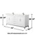 Wyndham Marlena 72 Inch Double Bathroom Vanity in White, White Quartz Countertop, Undermount Square Sinks (1-Hole), Brushed Nickel Trim - WCH515172DWHWQUNSMXX Wyndham Marlena 72 Inch Double Bathroom Vanity in White, White Quartz Countertop, Undermount Square Sinks (1-Hole), Brushed Nickel Trim - WCH515172DWHWQUNSMXX