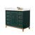 Wyndham Marlena 42 Inch Single Bathroom Vanity in Green, White Quartz Countertop, Undermount Square Sink (3-Hole), Satin Bronze Trim - WCH515142SGSWQUS3MXX Wyndham Marlena 42 Inch Single Bathroom Vanity in Green, White Quartz Countertop, Undermount Square Sink (3-Hole), Satin Bronze Trim - WCH515142SGSWQUS3MXX