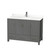 Wyndham Sheffield 48 Inch Single Bathroom Vanity in Dark Gray, White Quartz Countertop, Undermount Square Sink - WCS141448SKGWQUNSMXX