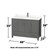 Wyndham Sheffield 48 Inch Single Bathroom Vanity in Dark Gray, White Quartz Countertop, Undermount Square Sink - WCS141448SKGWQUNSMXX