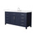 Wyndham Beckett 66 Inch Single Bathroom Vanity in Dark Blue, White Quartz Countertop, Undermount Square Sink (3-Hole), Brushed Nickel Trim - WCG242466SBNWQUS3MXX Wyndham Beckett 66 Inch Single Bathroom Vanity in Dark Blue, White Quartz Countertop, Undermount Square Sink (3-Hole), Brushed Nickel Trim - WCG242466SBNWQUS3MXX